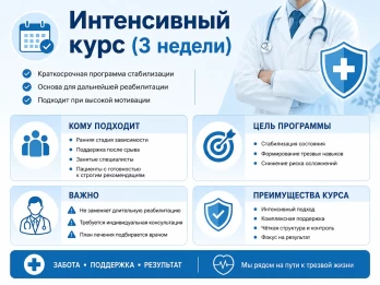Реабилитация за 21 день в Дорогобуже