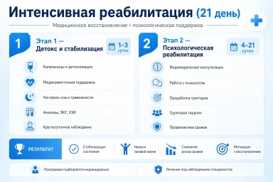 Реабилитация за 21 день в Дорогобуже
